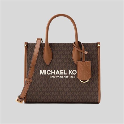 michael kors mirella small logo tote crossbody bag